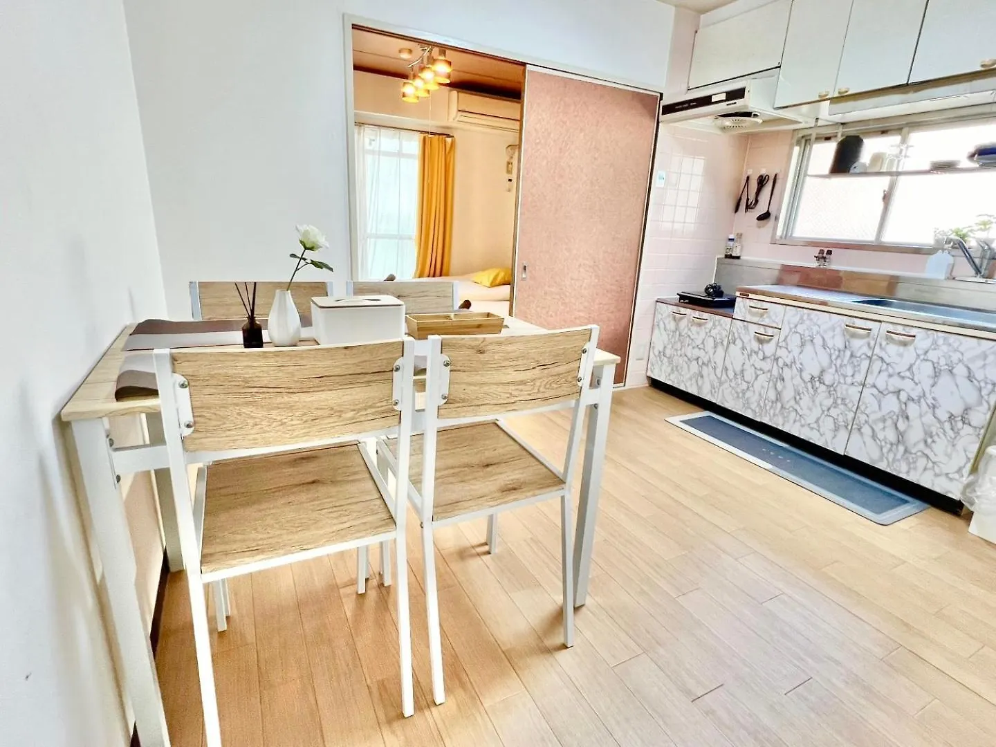 Apartmán 난바 앞 편안한 집 F403 Ósaka